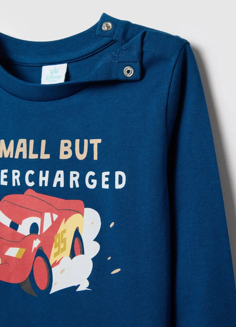 Pigiama In Puro Cotone Multicolor Da Neonato Regular Fit Con Stampe Cars, Bambino, Multicolor miniatura 3