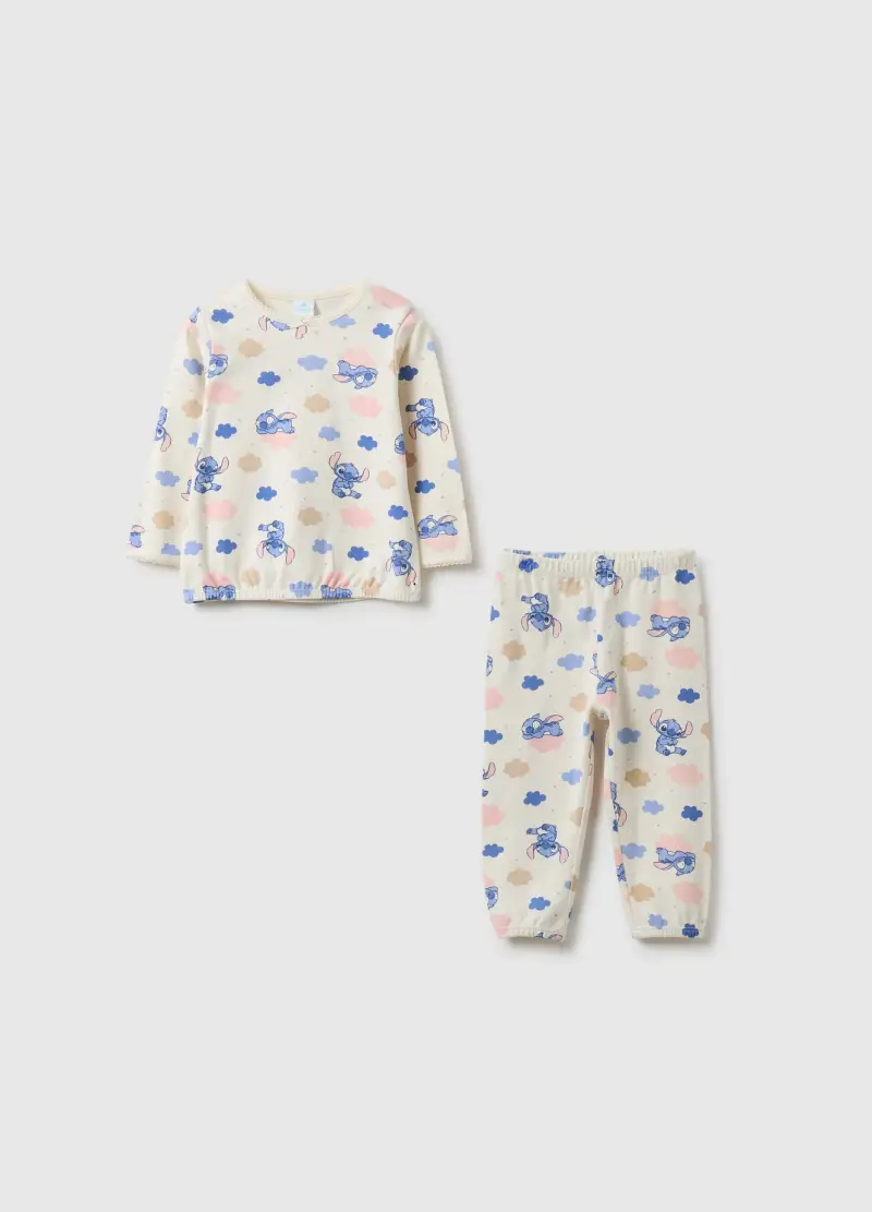 Pigiama Multicolor Da Neonata In Puro Cotone Regular Fit Con Stampe, Bambina, Multicolor