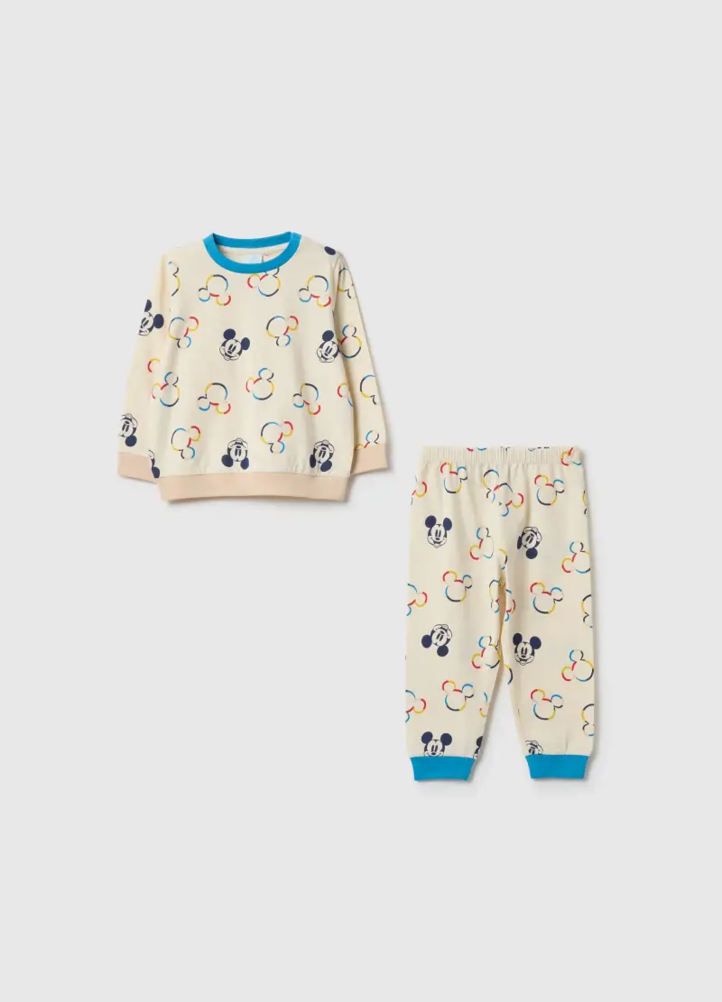 Pigiama Multicolor Da Neonato In Puro Cotone Regular Fit Con Stampe, Bambino, Multicolor