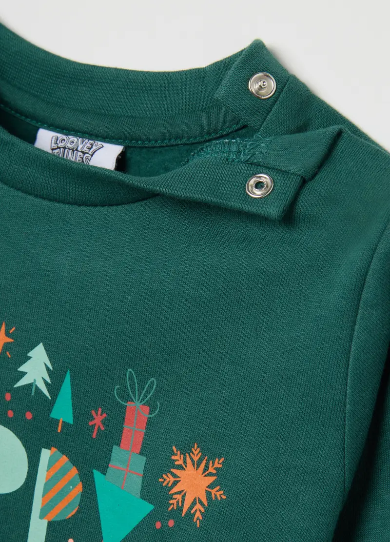 Pigiama Natalizio Da Neonato In Puro Cotone Multicolor Regular Fit, Bambino, Multicolor miniatura 3