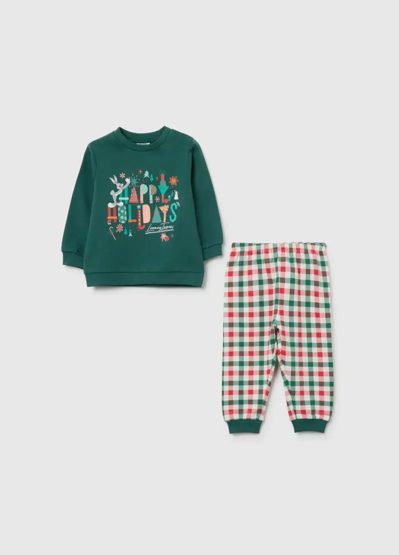 Pigiama Natalizio Da Neonato In Puro Cotone Multicolor Regular Fit, Bambino, Multicolor