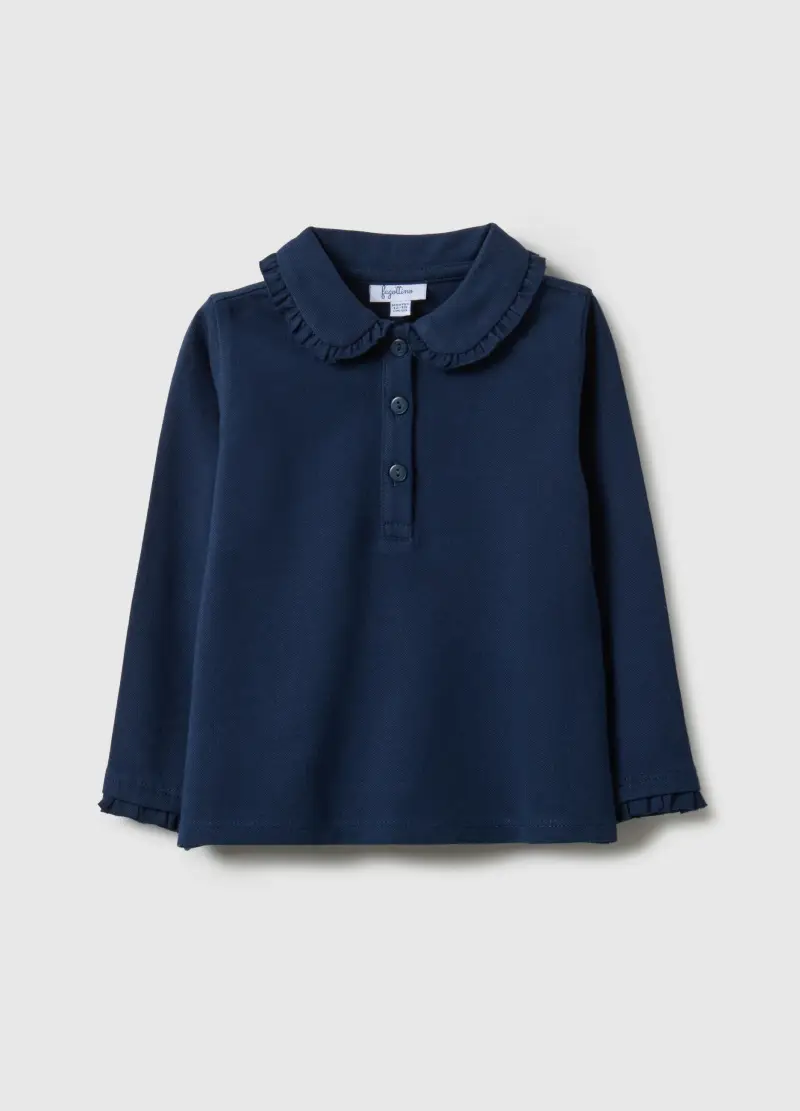 FAGOTTINO Polo Bambina Blu 3989718