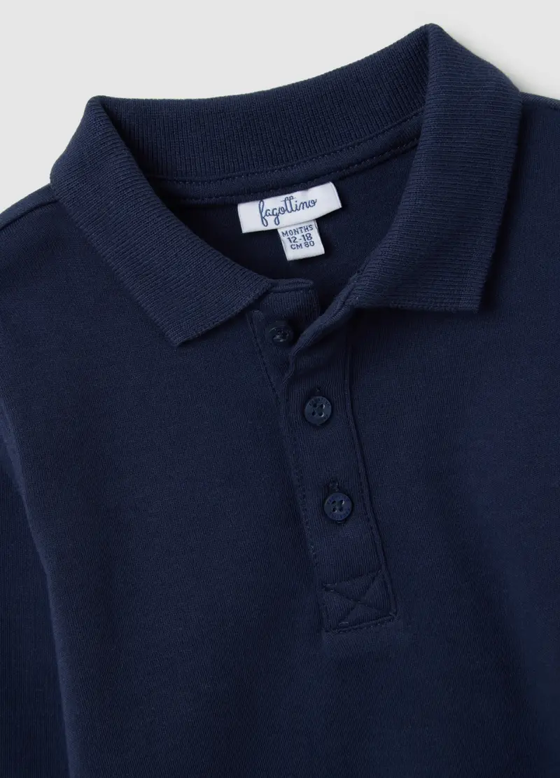 FAGOTTINO Polo Bambino Blu 4153443 miniatura 3