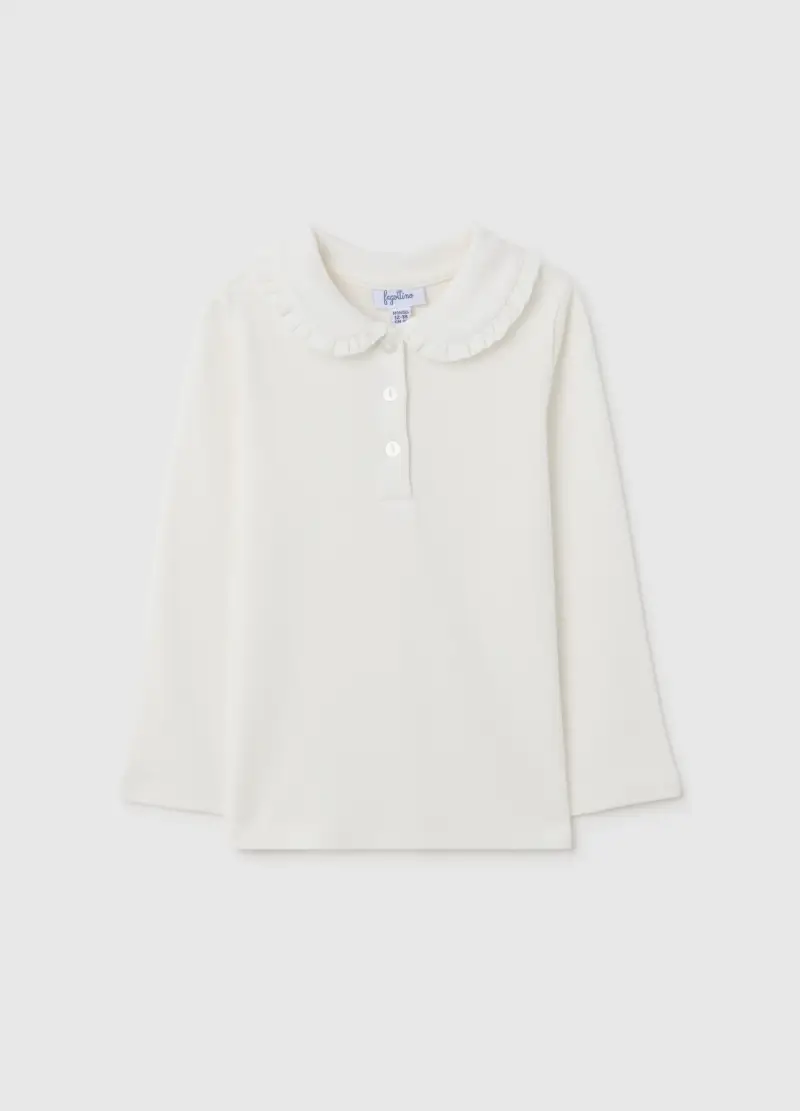 FAGOTTINO Polo Bambina Bianco 2616404