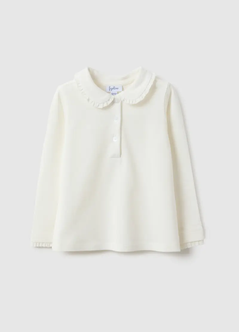 FAGOTTINO Polo Bambina Bianco 4022163