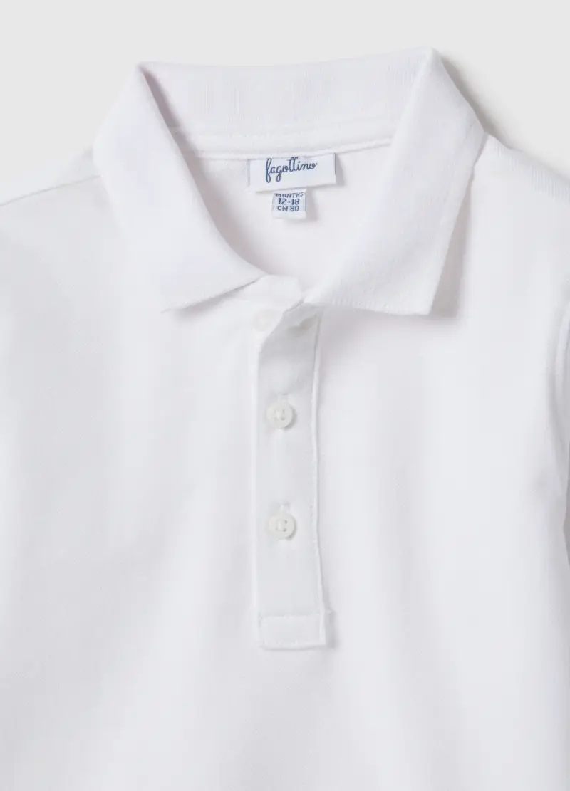 FAGOTTINO Polo Bambino Bianco 3984197 miniatura 3