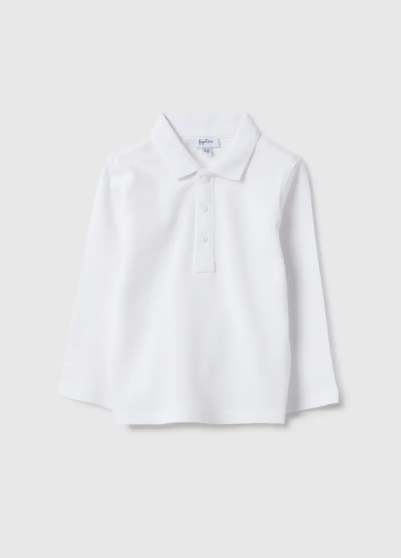 FAGOTTINO Polo Bambino Bianco 3984197