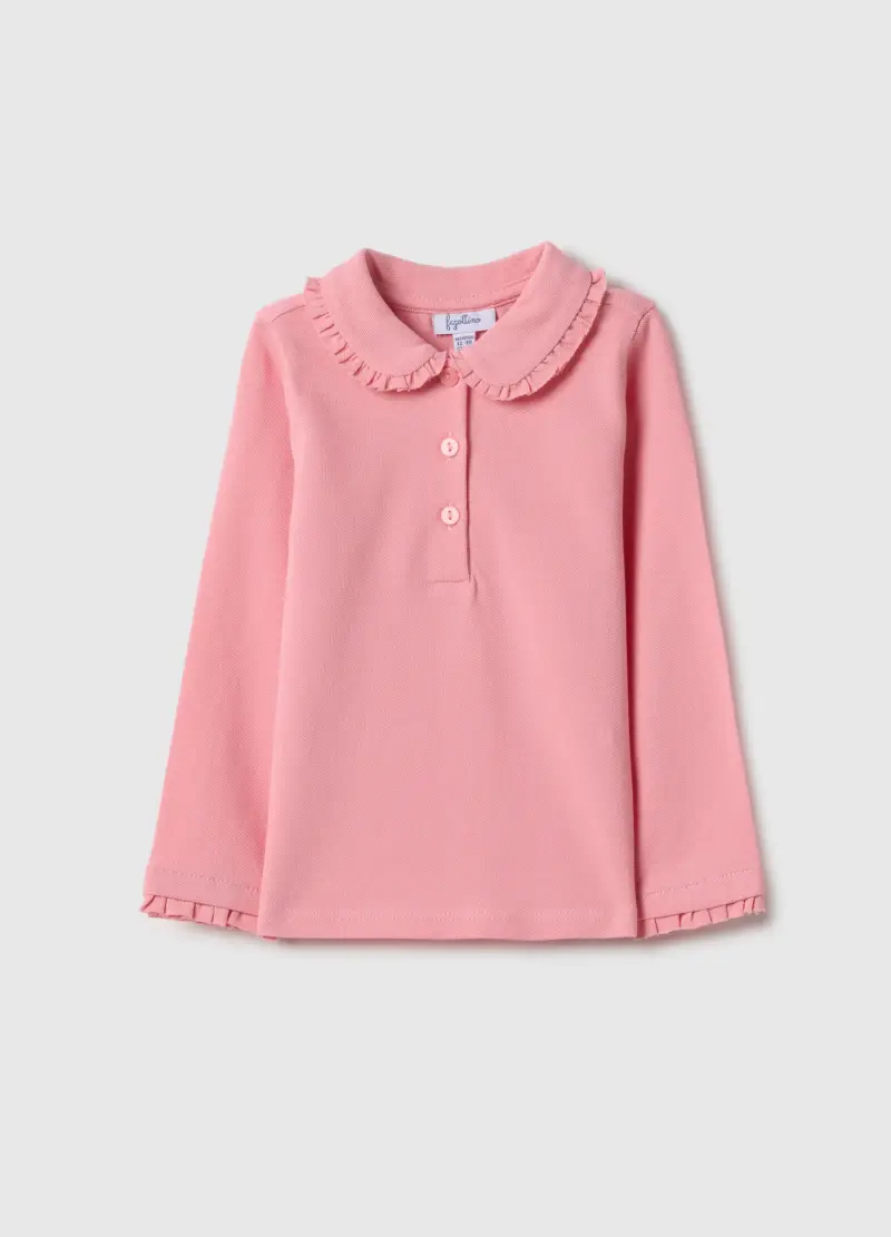 FAGOTTINO Polo Bambina Rosa 4022164