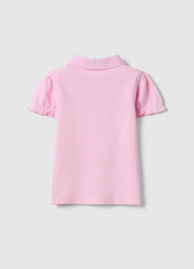 FAGOTTINO Polo Bambina Rosa 4312501 miniatura 2