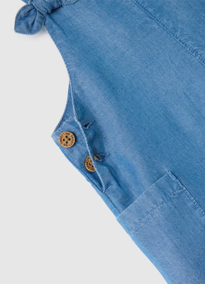 FAGOTTINO Salopette Bambina Denim 988210 miniatura 3