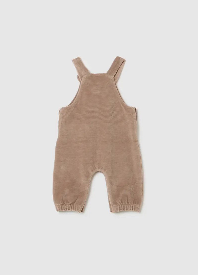 FAGOTTINO Salopette Neonato Beige 4315638 miniatura 2