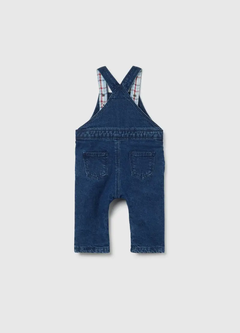 FAGOTTINO Salopette Neonato Denim 3488714 miniatura 2