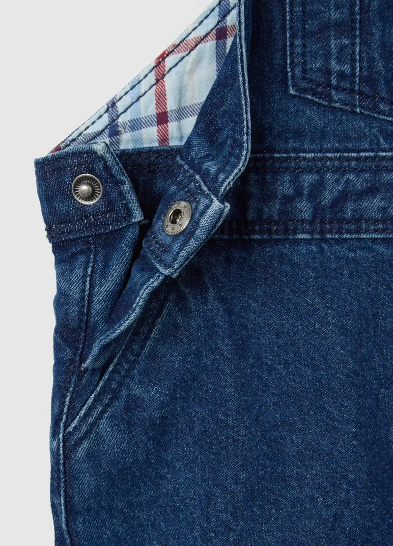 FAGOTTINO Salopette Neonato Blu 4329096 miniatura 3