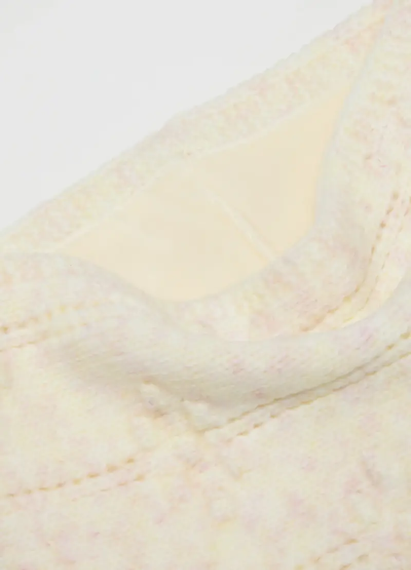 Scaldacollo Da Bambina Beige, Beige miniatura 2