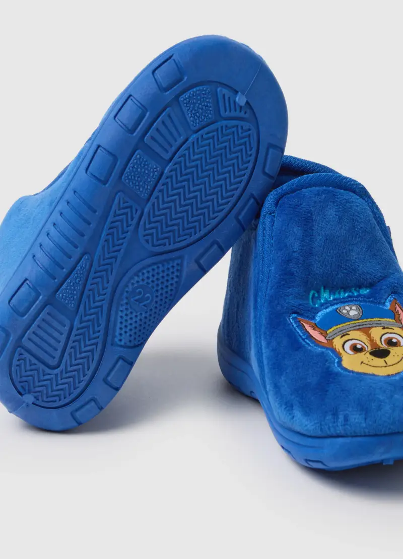 Scarpe Da Neonato Blu Con Ricamo Con Chiusura A Zip, Bambino, Blu miniatura 3