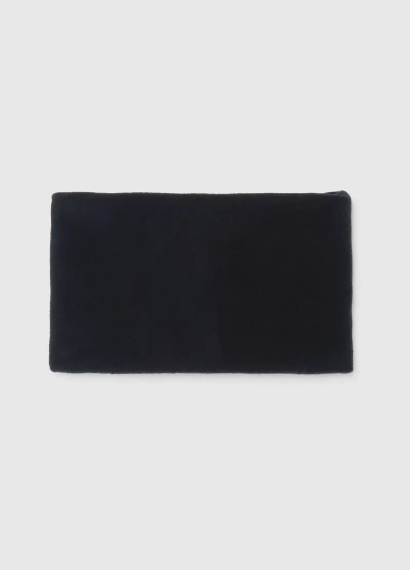 Sciarpa Blu In Pile, Bambino, Nero