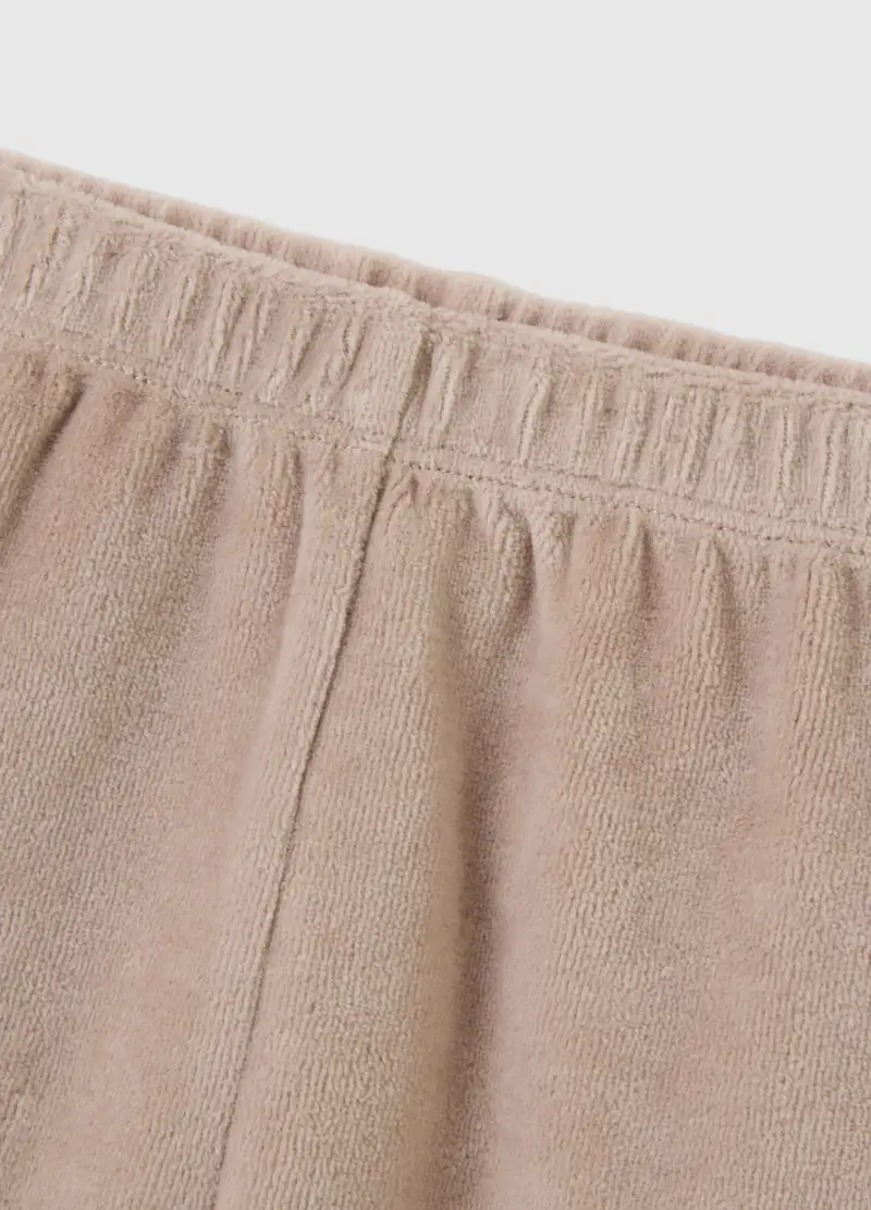 Set Da Neonato In Misto Cotone Beige, Beige miniatura 3