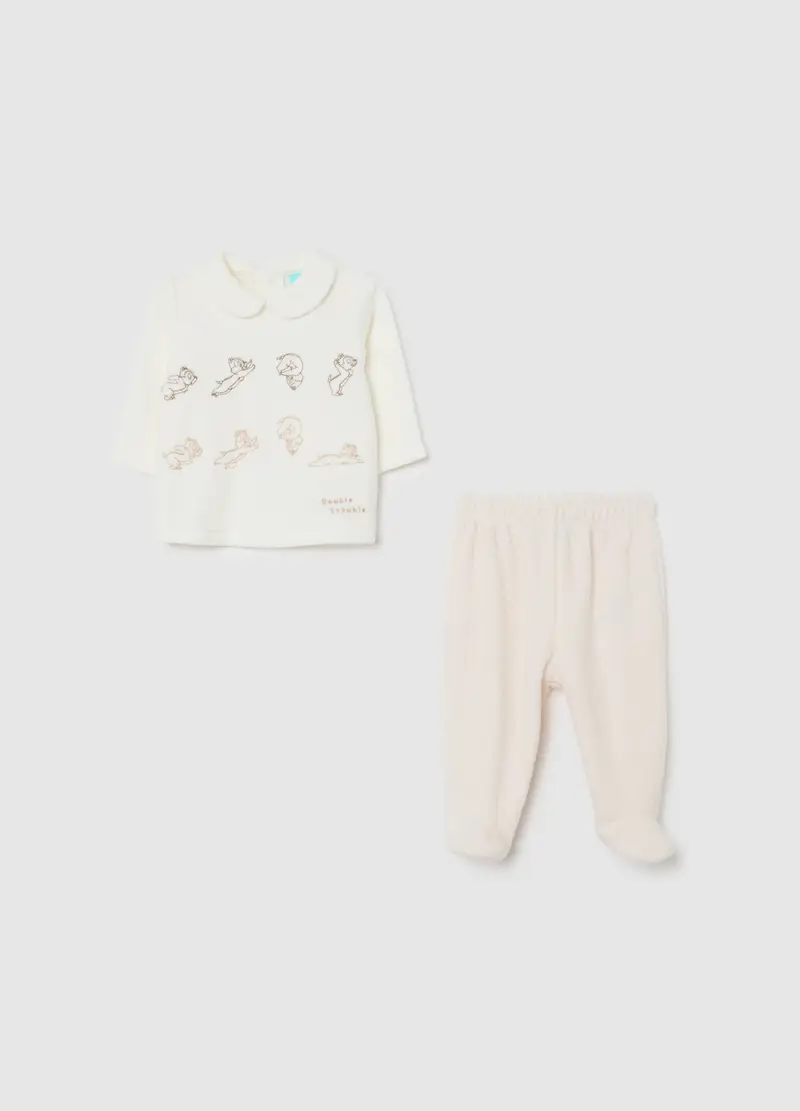 Set Da Neonato In Misto Cotone Multicolor, Unisex, Multicolor