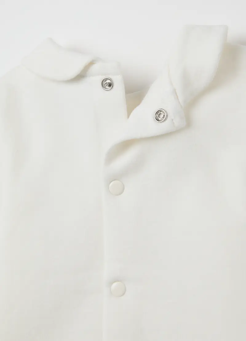 , Set Da Neonato In Puro Cotone Multicolor, Bianco miniatura 3