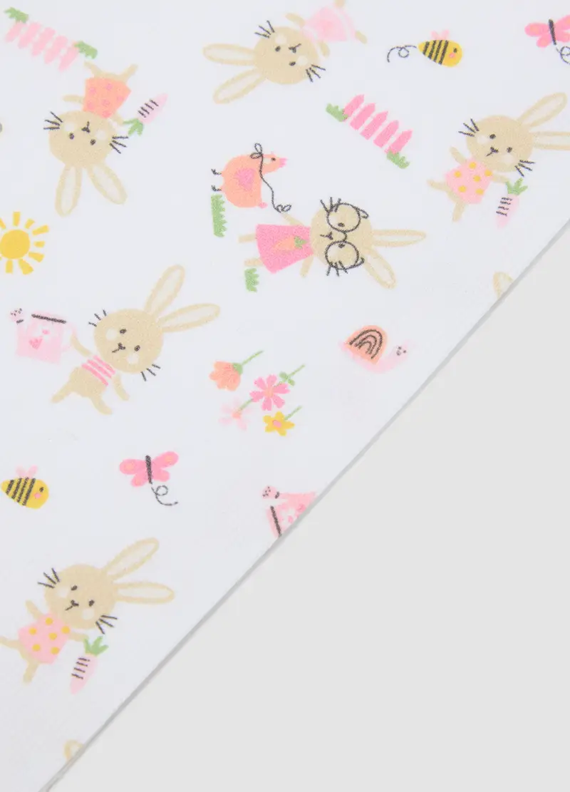 Set Di Lenzuola Per Culla In Puro Cotone Multicolor Da Neonata, Multicolor miniatura 3