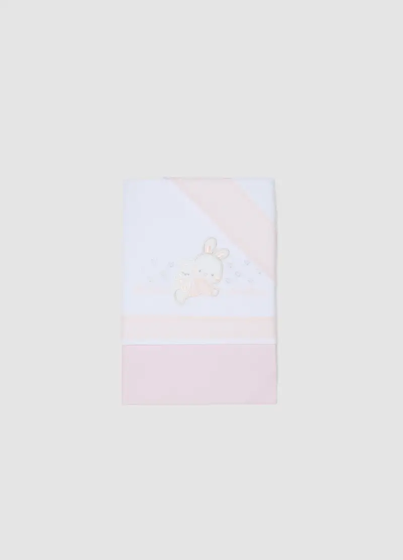 Set Di Lenzuola Per Culla In Puro Cotone Multicolor Da Neonata, Multicolor