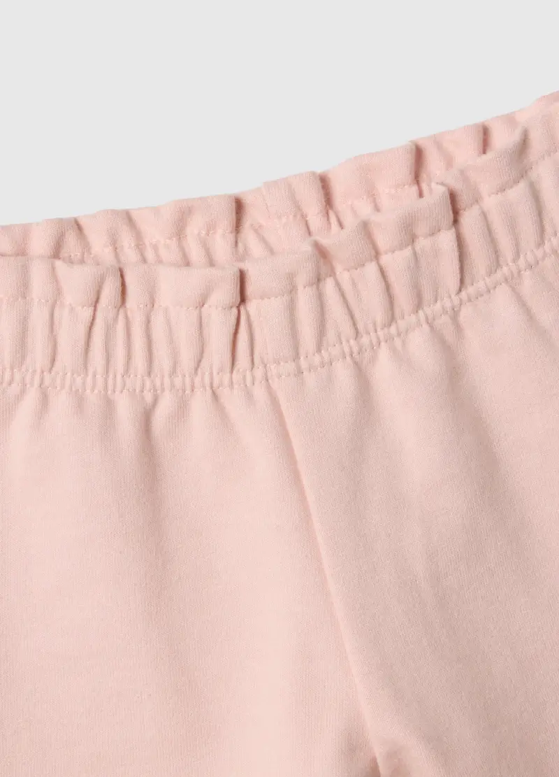 Set Felpa Pantalone In Puro Cotone Multicolor Da Neonata Regular Fit, Multicolor miniatura 3