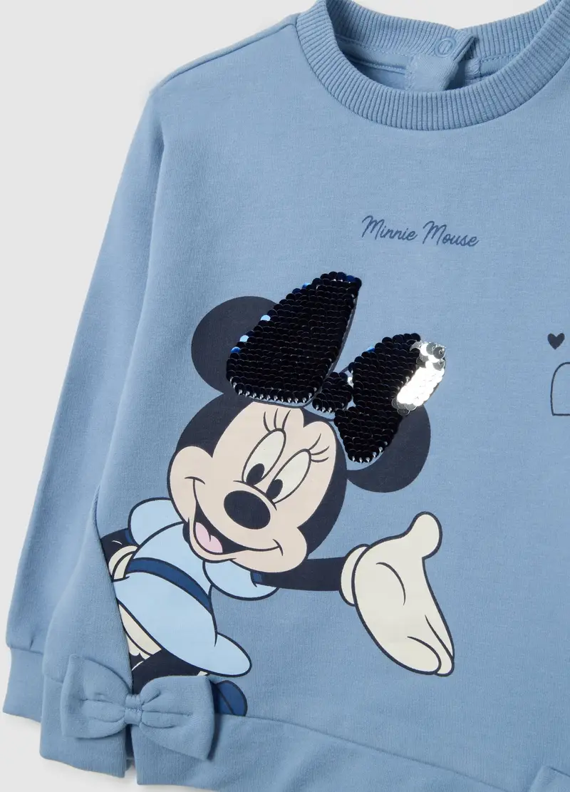 Set Felpa Pantalone Multicolor Da Bimba In Misto Cotone Regular Fit, Bambina, Multicolor miniatura 3