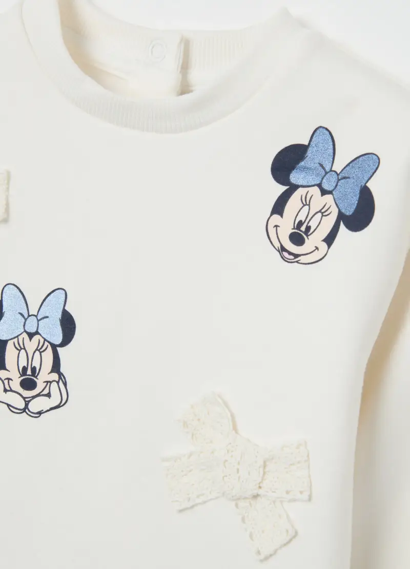 Set Felpa Pantalone Multicolor Da Bimba In Misto Cotone Regular Fit, Bambina, Multicolor miniatura 3