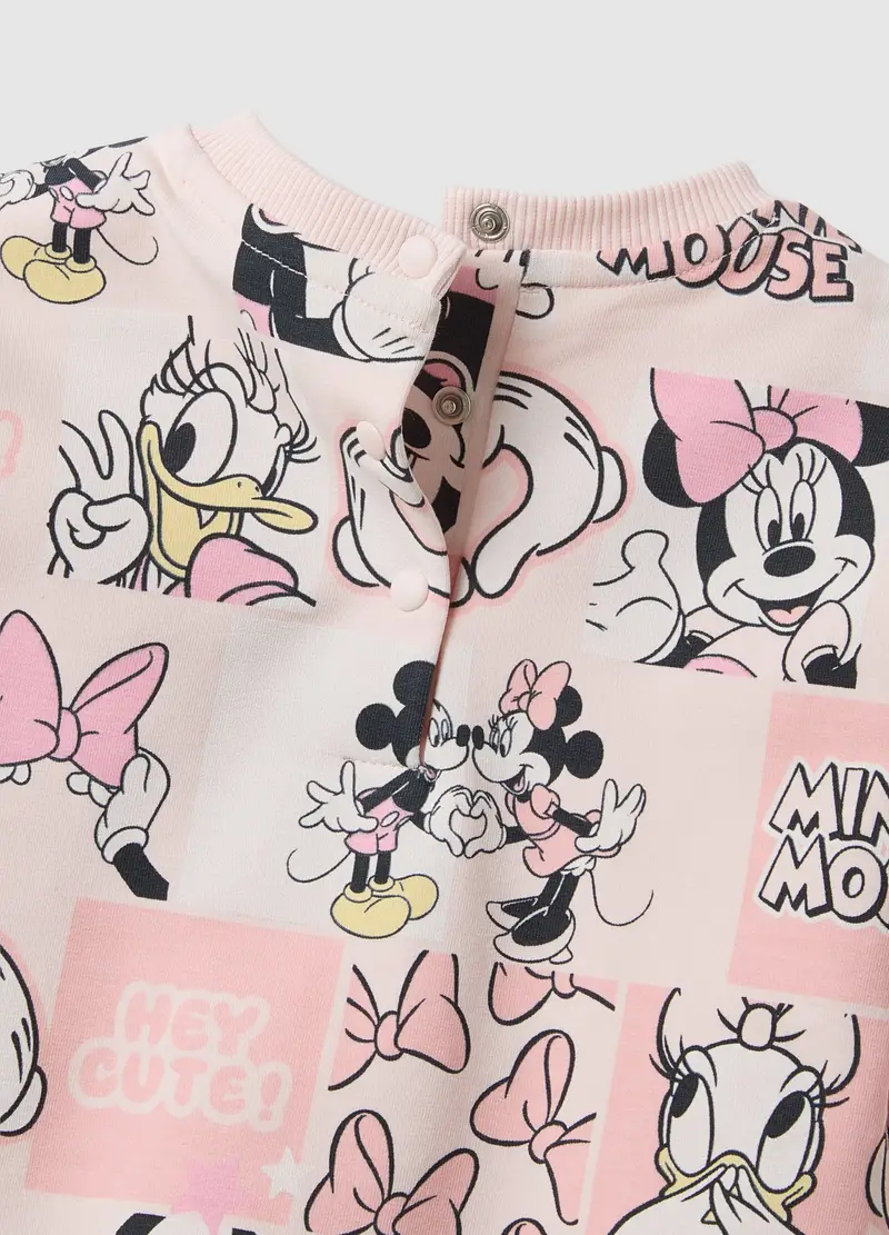 Set Felpa Pantalone Multicolor Da Bimba In Misto Cotone Regular Fit, Bambina, Multicolor miniatura 3