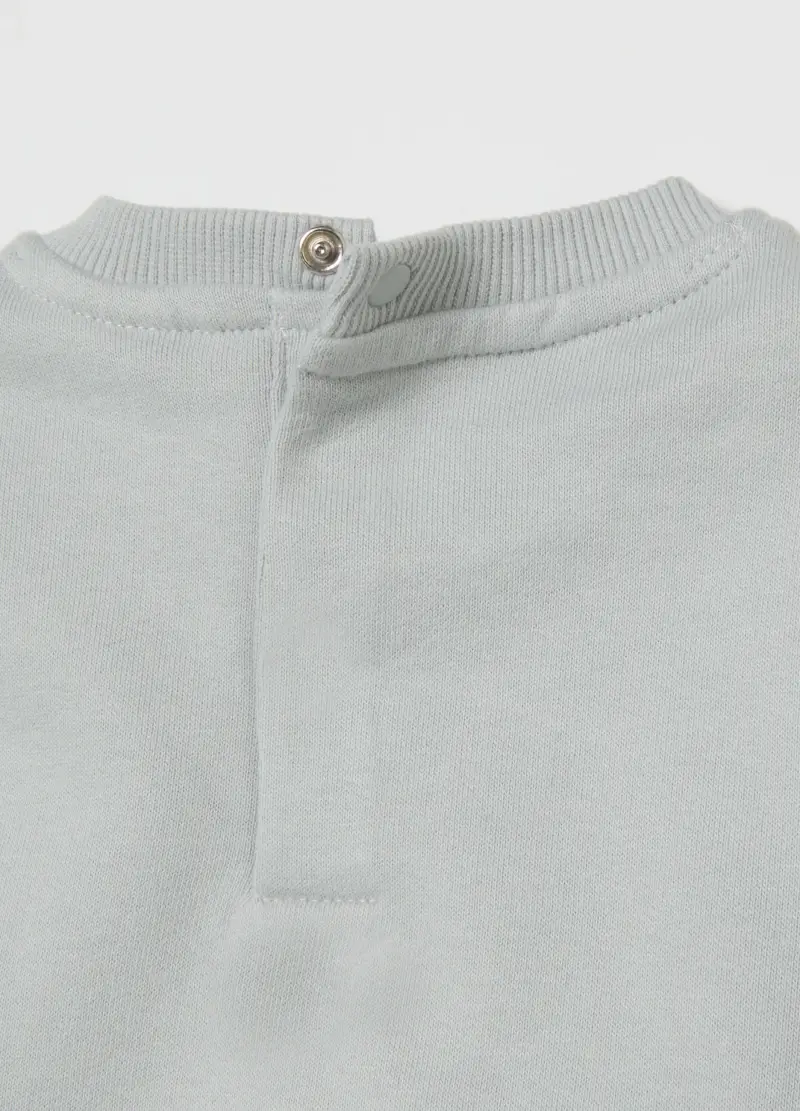 Set Felpa Pantalone Multicolor Da Bimbo In Puro Cotone Regular Fit, Bambino, Multicolor miniatura 3