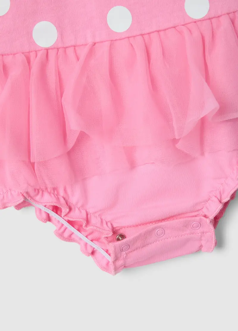 Set In Puro Cotone Multicolor Da Neonata A Forma Di Minnie, Multicolor miniatura 3