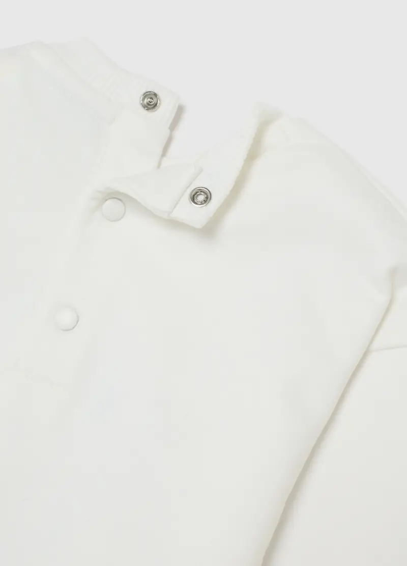 Set Maglia Pantalone Multicolor Da Neonato In Puro Cotone, Multicolor miniatura 3