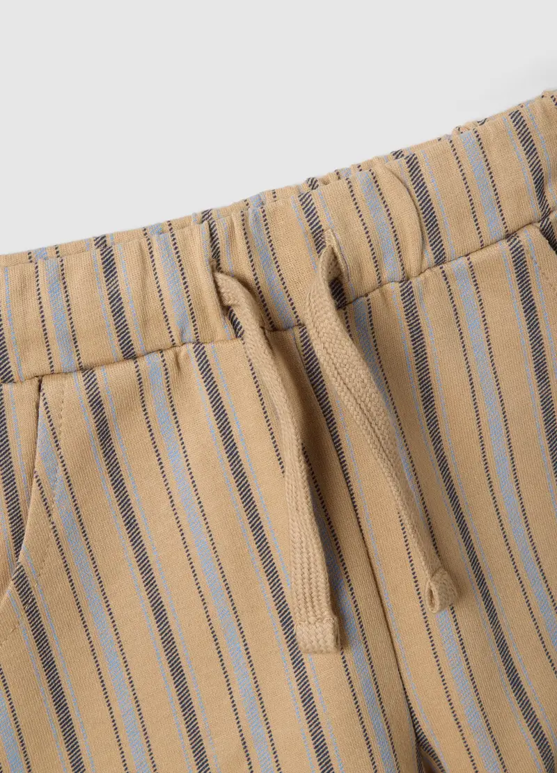 Set Maglia Shorts In Puro Cotone Multicolor Da Bimbo Con Topolino, Bambino, Multicolor miniatura 3