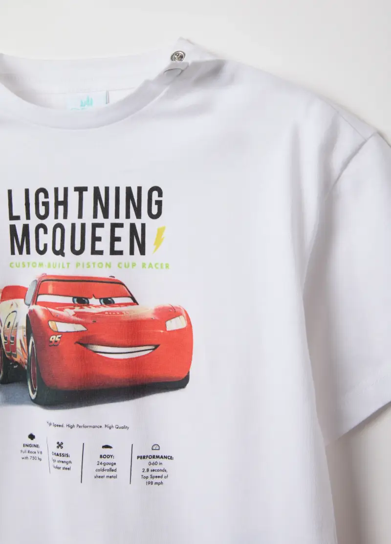 Set Maglietta Pantaloncino In Puro Cotone Multicolor Da Bimbo Regular Fit, Bambino, Multicolor miniatura 3