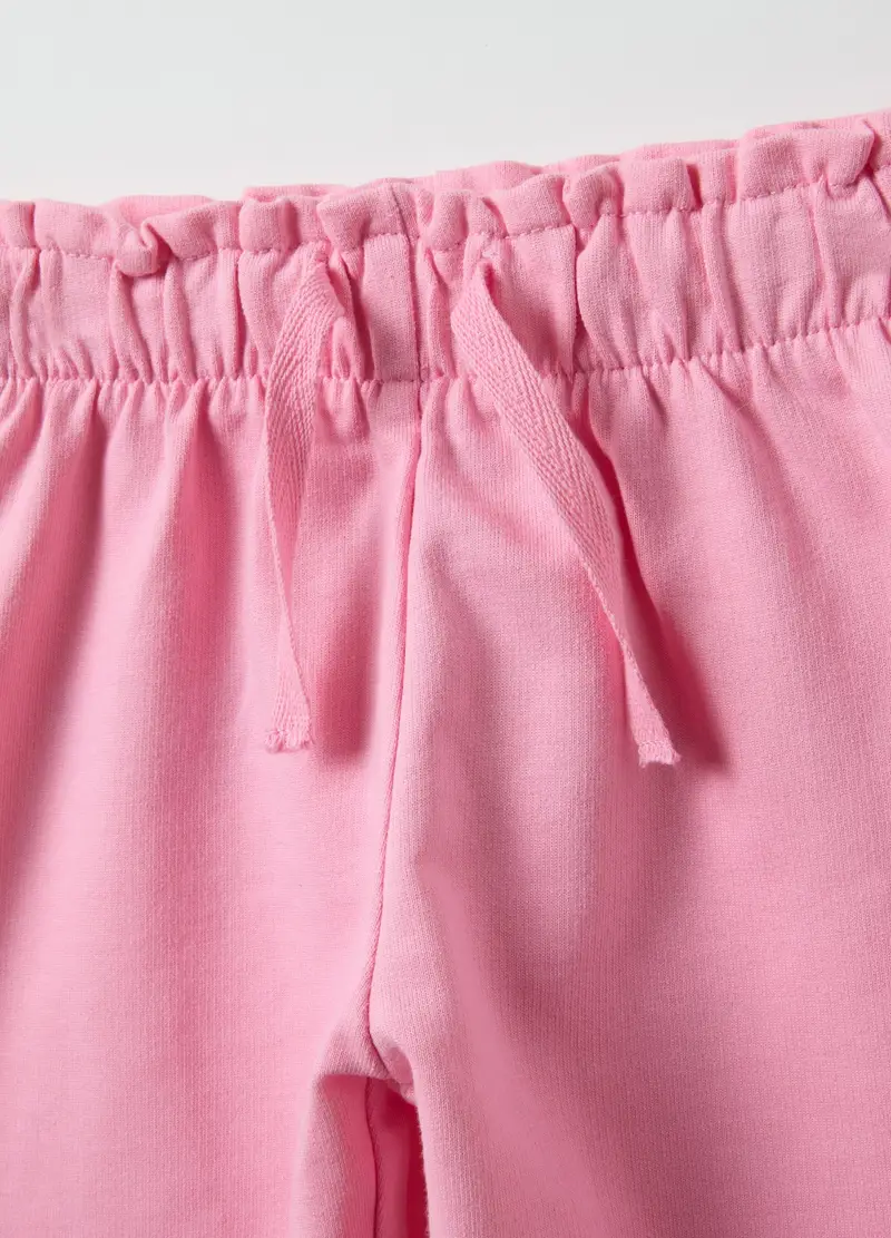 Set T-shirt Pantalone In Misto Cotone Multicolor Da Bimba Regular Fit, Bambina, Multicolor miniatura 3