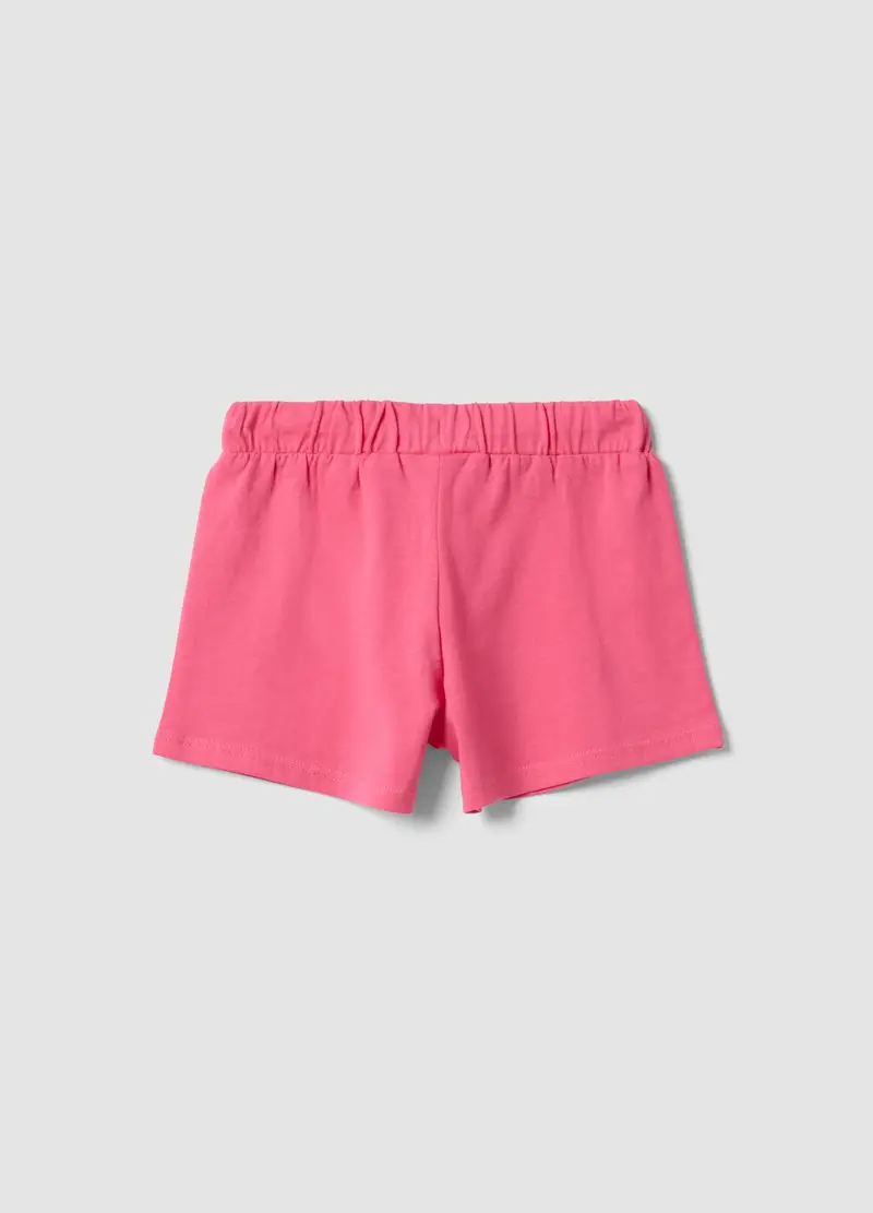 Short In Puro Cotone Rosa Da Bimba Regular Fit, Bambina, Rosa miniatura 2