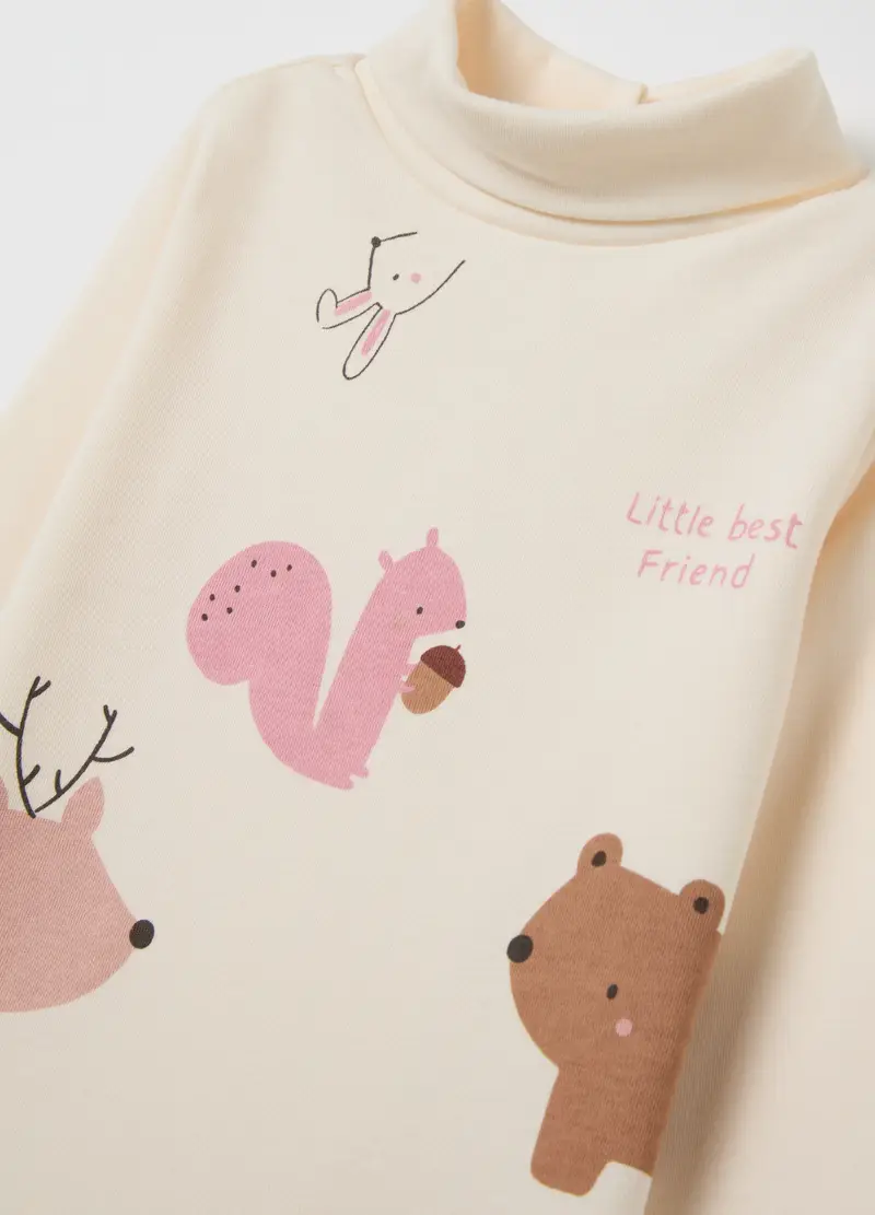 FAGOTTINO T-shirt Bambina Beige 4306909 miniatura 3