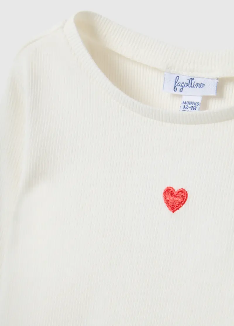 FAGOTTINO T-shirt Bambina Bianco 3989709 miniatura 3