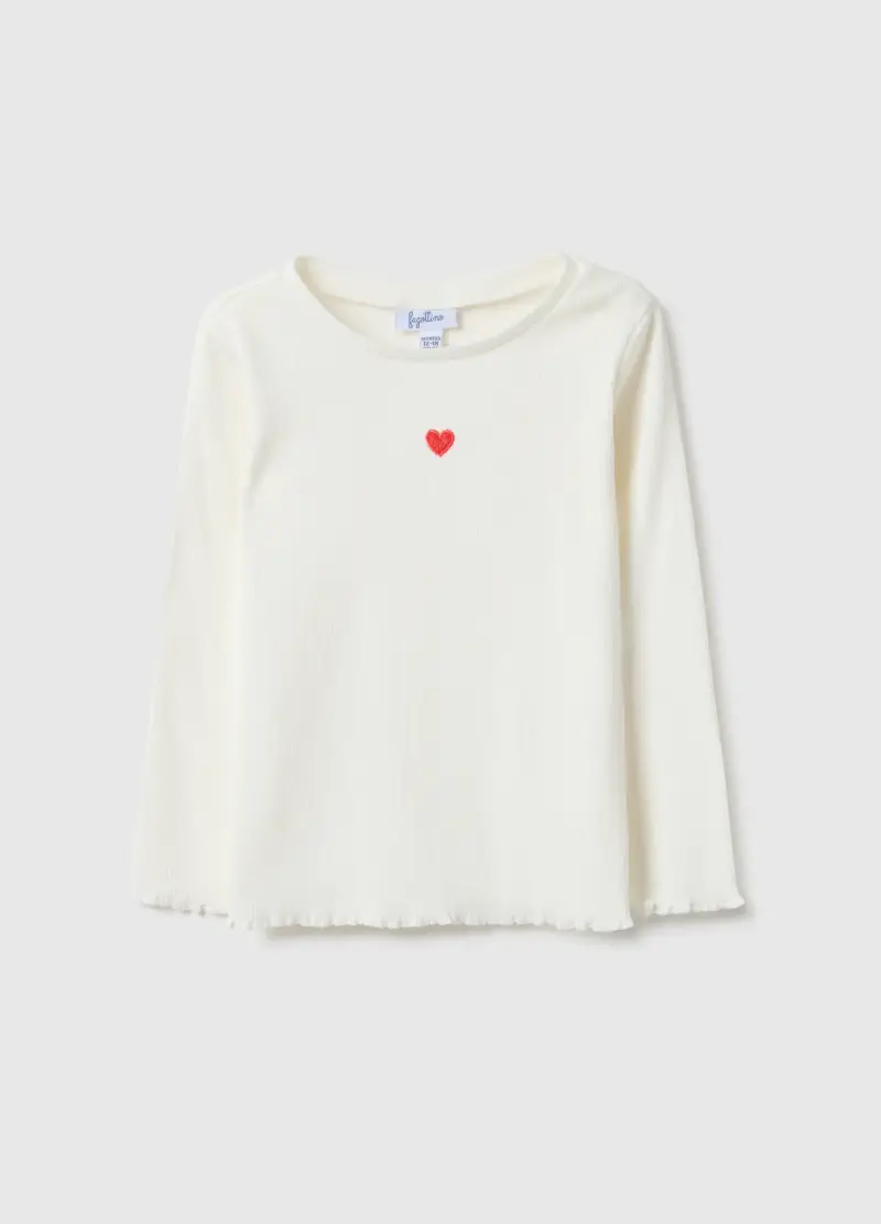 FAGOTTINO T-shirt Bambina Bianco 3989709