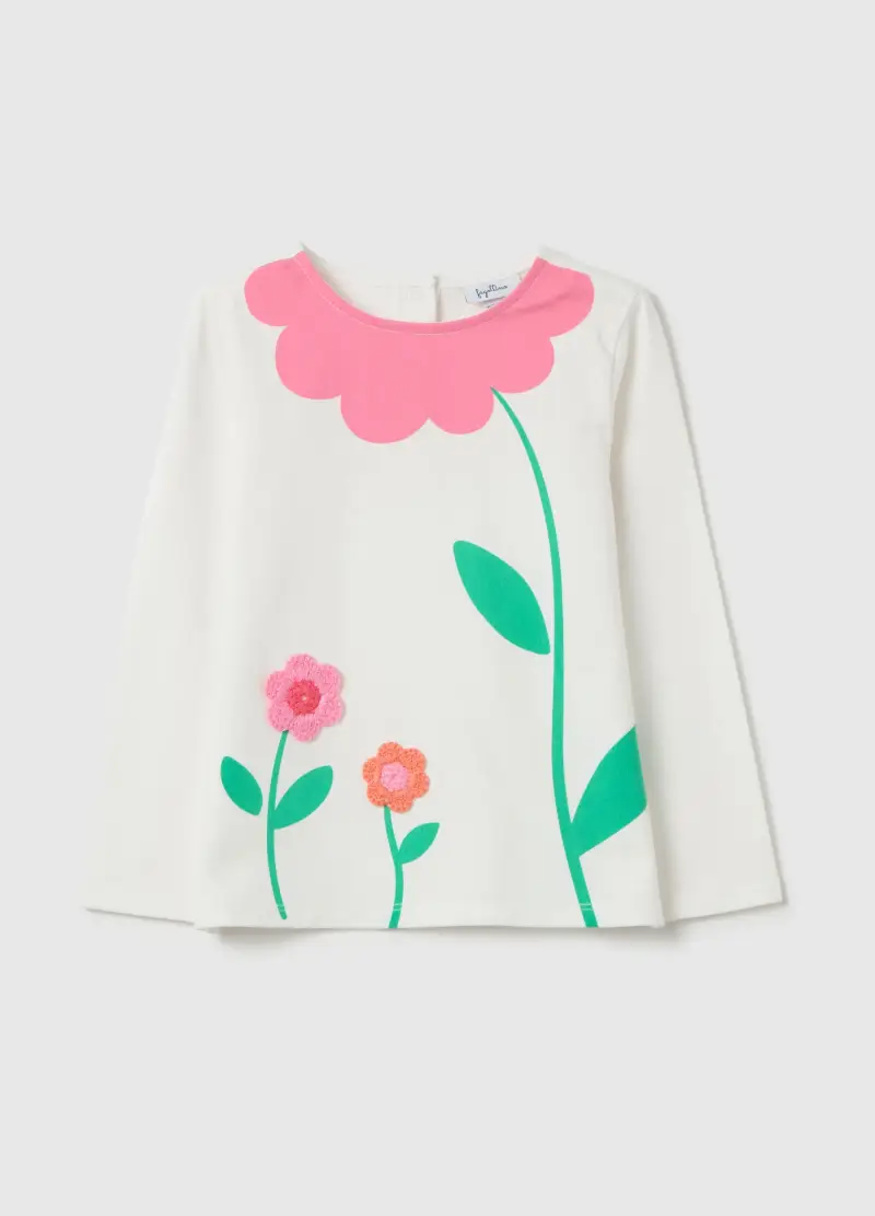 FAGOTTINO T-shirt Bambina Bianco 3983770