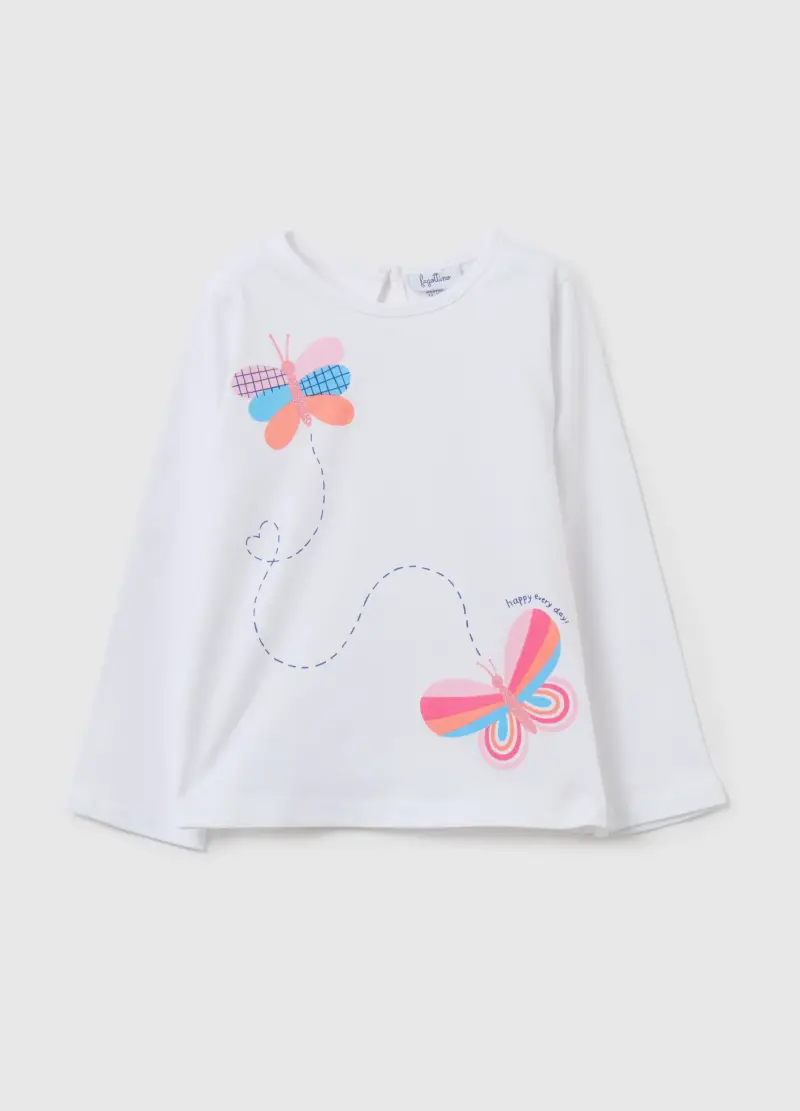 FAGOTTINO T-shirt Bambina Bianco 2735219