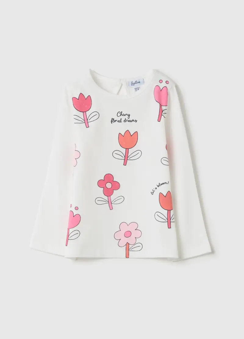 FAGOTTINO T-shirt Bambina Bianco 3983728