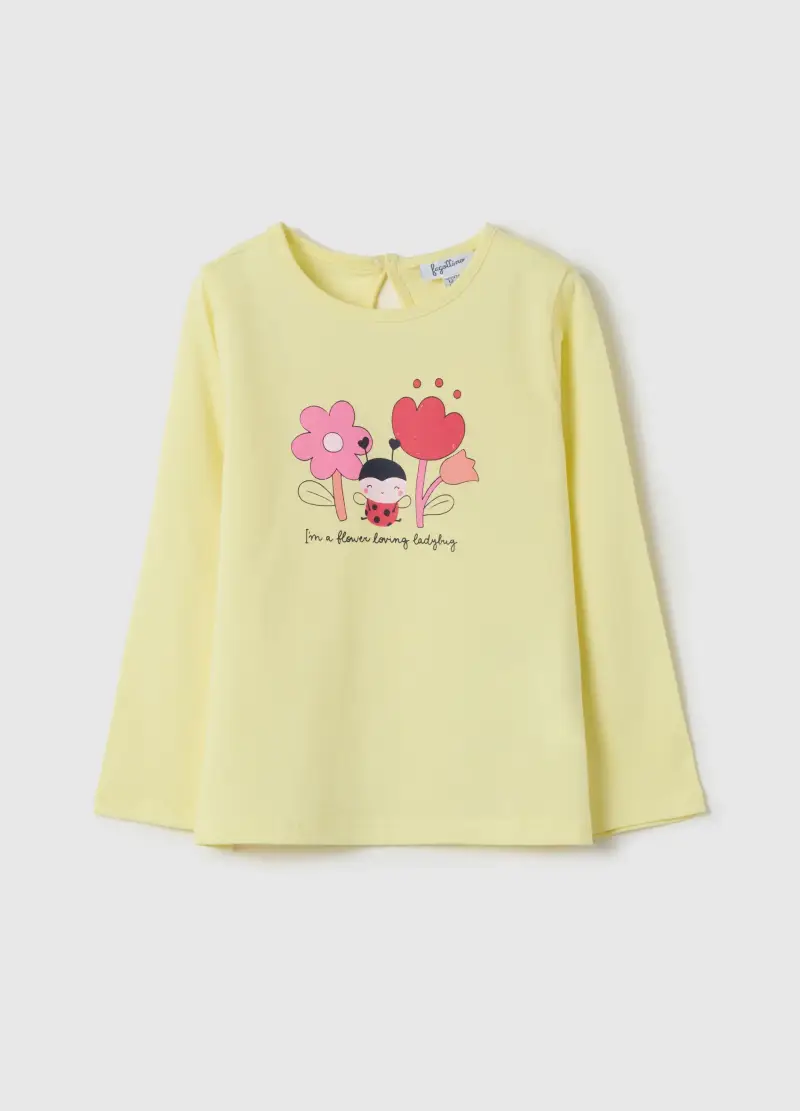 FAGOTTINO T-shirt Bambina Giallo 3983729