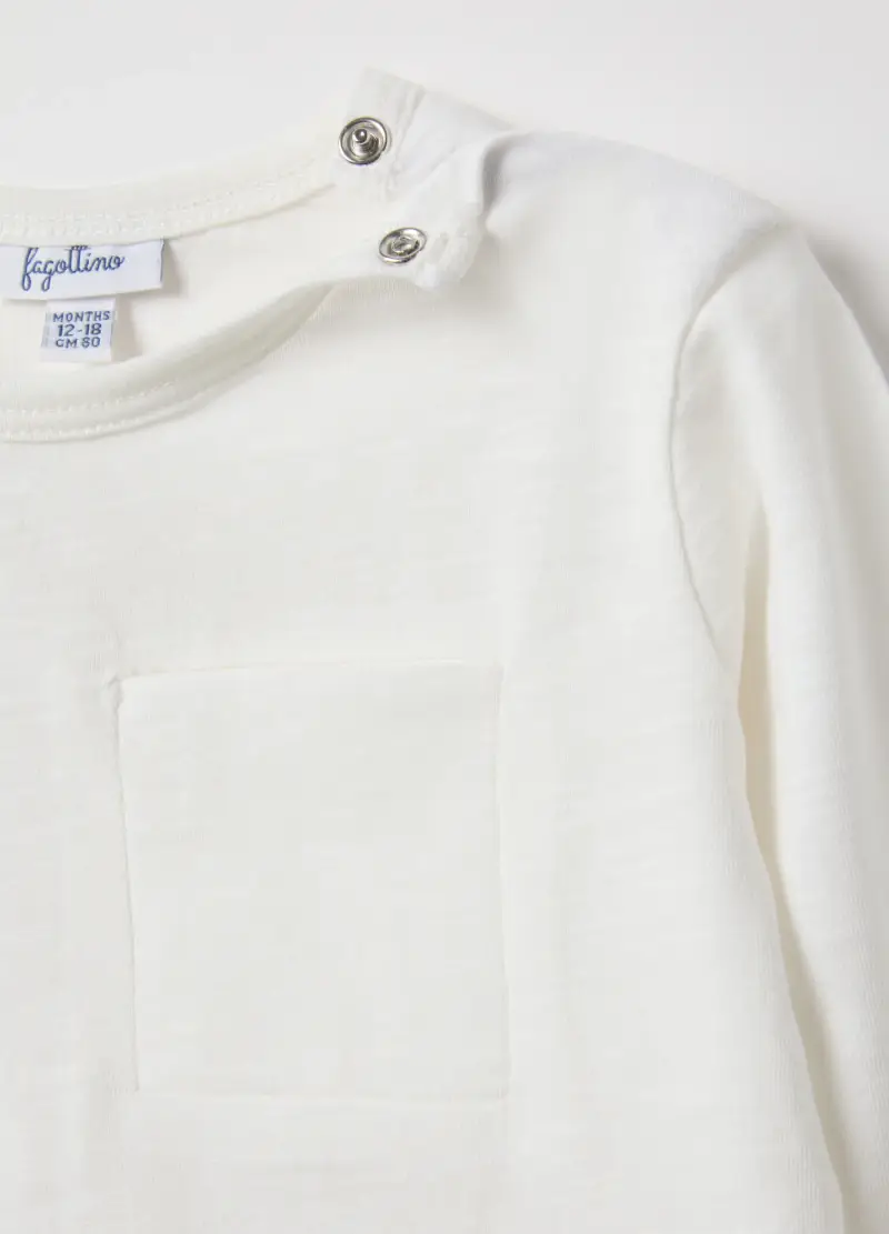 FAGOTTINO T-shirt Bambino Bianco 4154530 miniatura 3