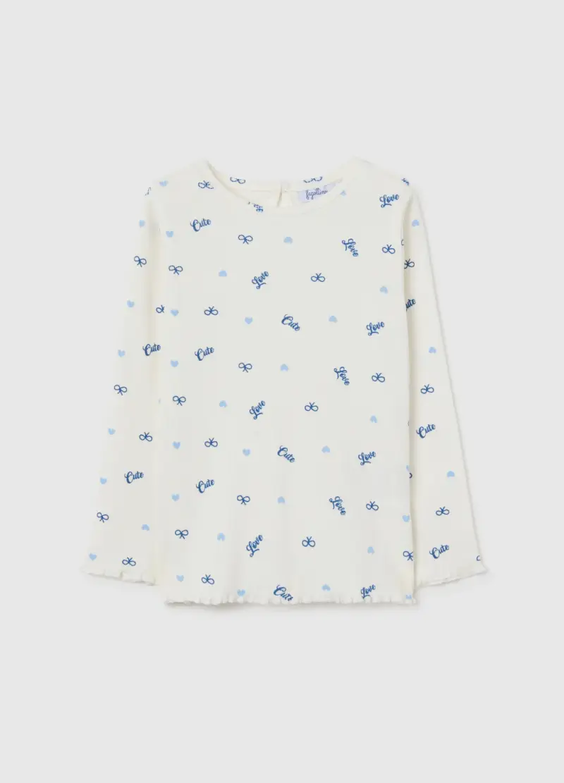 FAGOTTINO T-shirt Bambina Bianco 3408936