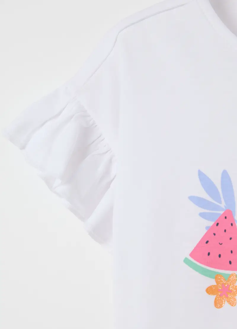 FAGOTTINO T-shirt Bambina Bianco 988182 miniatura 2