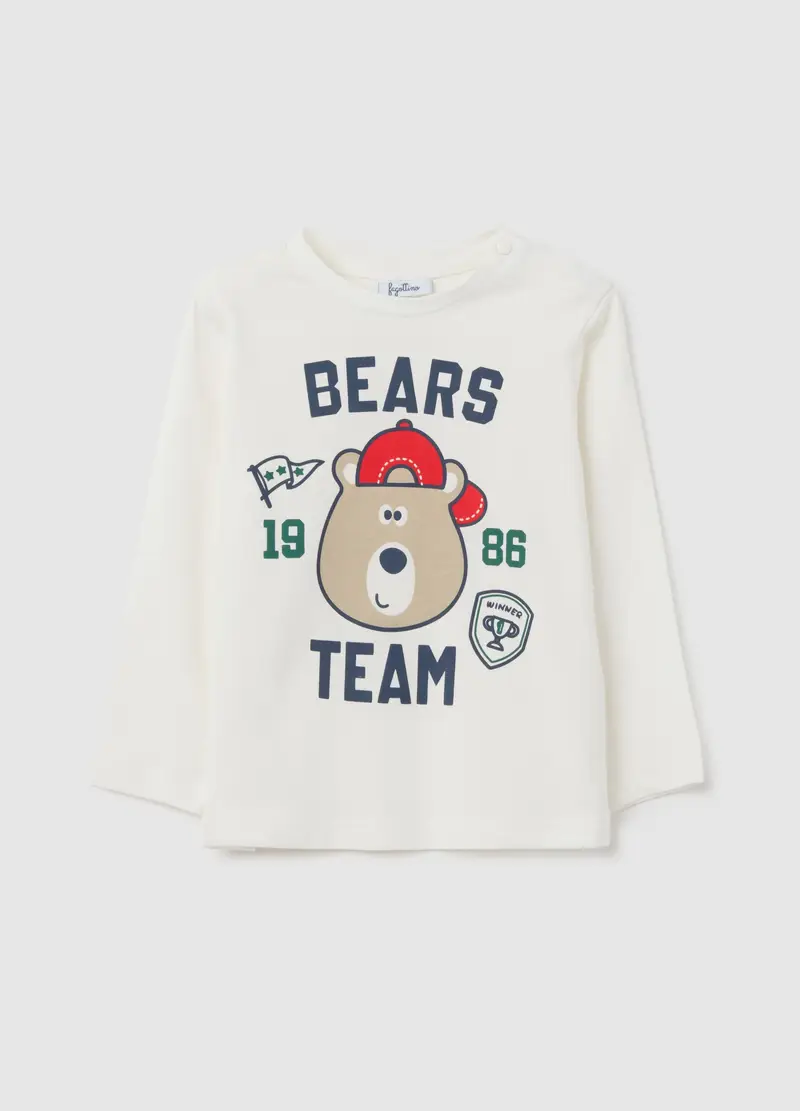 FAGOTTINO T-shirt Bambino Bianco 1175423