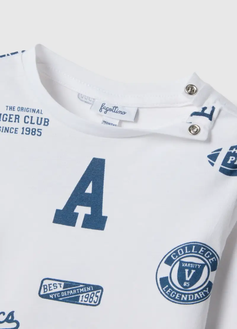 FAGOTTINO T-shirt Bambino Bianco 3984207 miniatura 3