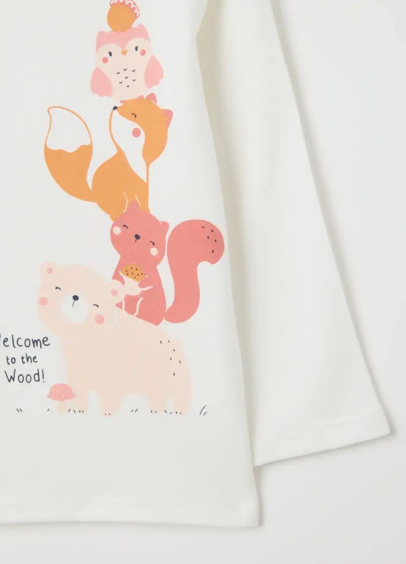 FAGOTTINO T-shirt Bambina Bianco 2616411 miniatura 3