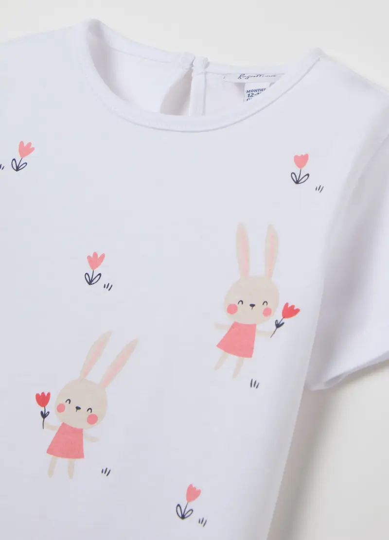 FAGOTTINO T-shirt Bambina Bianco 4252166 miniatura 3